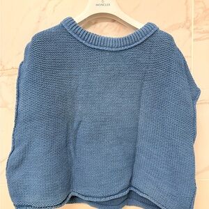 Free People Women's Blue knitted tank